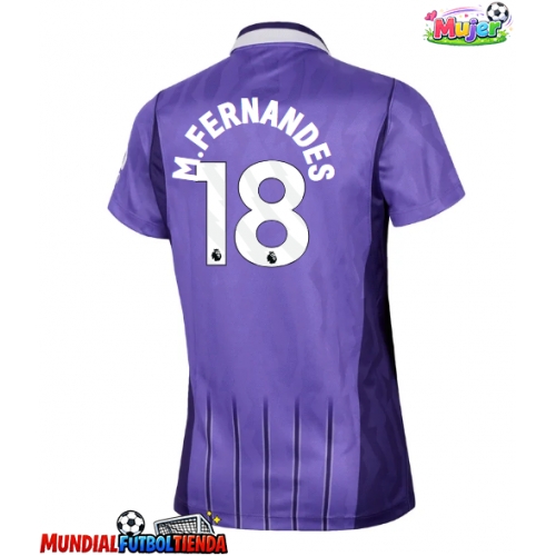 Camiseta Tottenham Hotspur Mateus Fernandes #18 Tercera Equipación Replica 2026-27 para mujer mangas cortas
